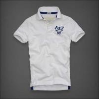 heren abercrombie fitch korte polo t-shirt wit 92 Kleren Ontwerpen l4juw220